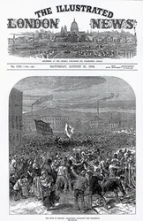 The Riots in Belfast: Orangemen Attacking the Procession, Cover of 